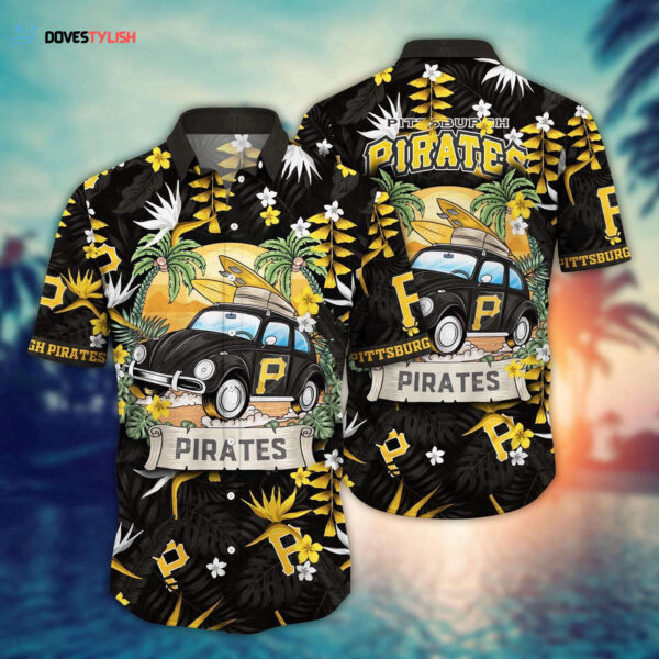 MLB Pittsburgh Pirates Hawaiian Shirt – Perfect for Summer Sports Fans!