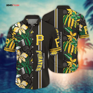 MLB Pittsburgh Pirates Hawaiian Shirt: Summer Swirl Fan Gift
