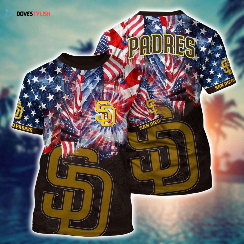 MLB San Diego Padres Hawaiian Heatwave 3D T-Shirt – For Fans of Sports MLB San Diego Padres Hawaiian Heatwave 3D T-Shirt – For Fans of Sports