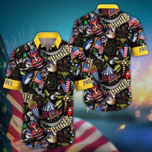MLB San Diego Padres Hawaii Shirt: Vibrant Aloha for Cool Fans