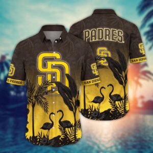 MLB San Diego Padres Hawaiian Shirt: Chase the Sunset Fan Gift