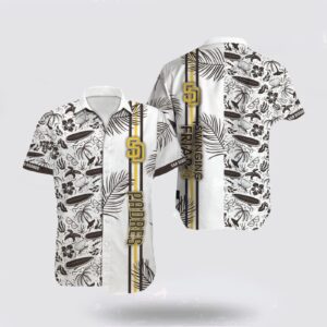 MLB San Diego Padres Hawaiian Shirt: Embrace Summer Vibes for Fans