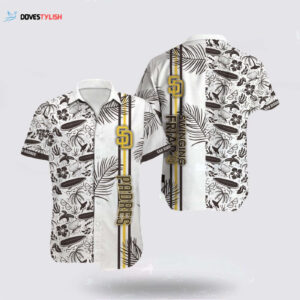 MLB San Diego Padres Hawaiian Shirt: Embrace Summer Vibes for Fans