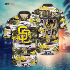 MLB San Diego Padres Hawaiian Shirt: Flower Grand Slam Fan Favorite