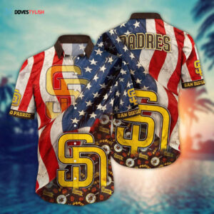 San Diego Padres MLB Hawaiian Shirt: Swing into Chic Hawaiian Style!
