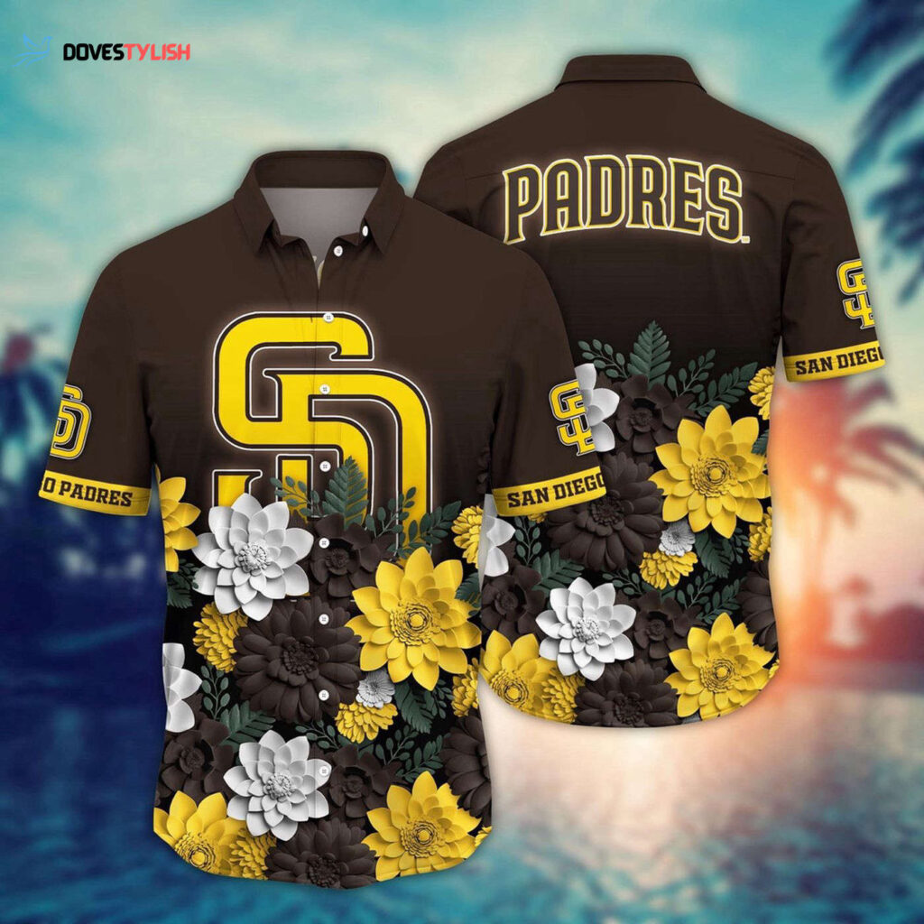 MLB San Diego Padres Hawaiian Shirt: Hawaiian Heatwave for Sport Fans