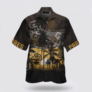 MLB San Diego Padres Hawaiian Shirt: Sun Sea and Style for Fans