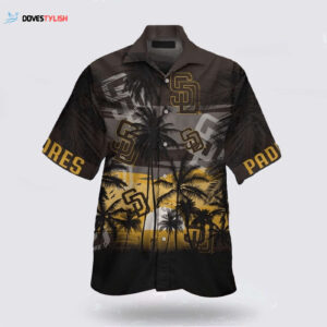 MLB San Diego Padres Hawaiian Shirt: Sun Sea and Style for Fans