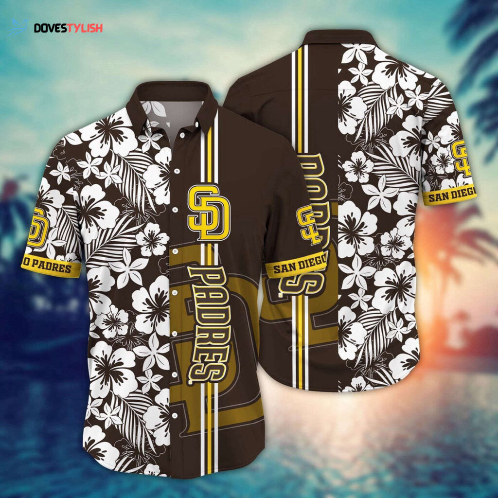 MLB San Diego Padres Hawaiian Shirt: Perfect Summer Style for Sports Fans!