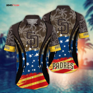 MLB San Diego Padres Hawaiian Shirt: Vibrant Aloha for Cool Fans!