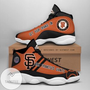 MLB San Francisco Giants Air Jordan 13 V4 Unisex Shoes Gift - Official Team Merchandise
