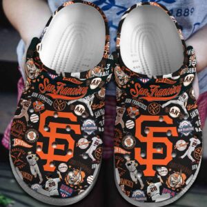 MLB San Francisco Giants Clog-Shoes Crocband Clogs Shoes For Men Women Fans