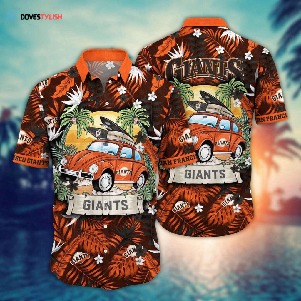 MLB San Francisco Giants Hawaiian Shirt: Perfect Summer Gear for Sports Fans MLB San Francisco Giants Hawaiian Shirt: Perfect Summer Gear for Sports Fans