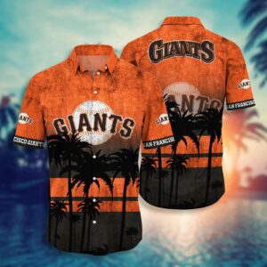 MLB San Francisco Giants Hawaiian Shirt – Swing in Style for Fans!