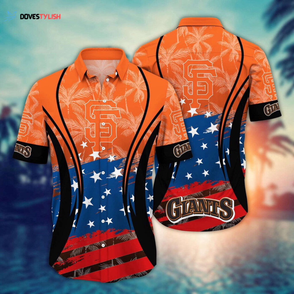 MLB San Francisco Giants Hawaiian Shirt Vibrant Aloha Design for Stylish Fans MLB San Francisco Giants Hawaiian Shirt Vibrant Aloha Design for Stylish Fans