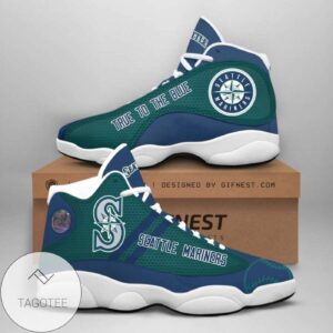 MLB Seattle Mariners Air Jordan 13 V1 Unisex Shoes - Perfect Gift for Baseball Fans