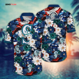 MLB Seattle Mariners Hawaii Shirt: Independence Day Fan Gear