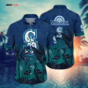 MLB Seattle Mariners Hawaiian Shirt - Sunset Chase Gift for Fans