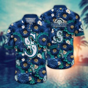 MLB Seattle Mariners Hawaiian Shirt: Stylish Fan Favorite!
