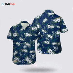 MLB Seattle Mariners Hawaiian Shirt: Dive into Tropical Fan Style!