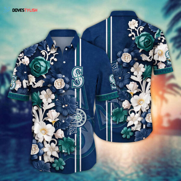 MLB Seattle Mariners Hawaiian Shirt: Luau League Look for Sport Fans