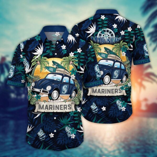 MLB Seattle Mariners Hawaiian Shirt – Perfect Summer Gear for Sports Fans