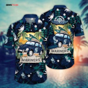 MLB Seattle Mariners Hawaiian Shirt - Perfect Summer Gear for Sports Fans