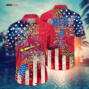 MLB St Louis Cardinals Hawaii Shirt: Independence Day Aloha for Cool Fans