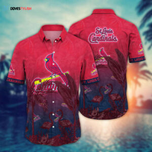 MLB St Louis Cardinals Hawaiian Shirt - Sunset Chase Gift For Fans