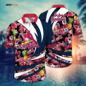 MLB St Louis Cardinals Hawaiian Shirt - Bloom in Glory for Fans