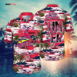 MLB St Louis Cardinals Hawaiian Shirt: Floral Grand Slam Fan Favorite