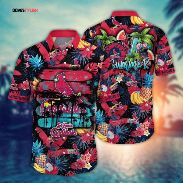 MLB St Louis Cardinals Hawaiian Shirt – Perfect Style for Sports Fans
