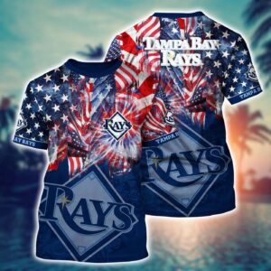 MLB Tampa Bay Rays Hawaiian Heatwave 3D T-Shirt – Official Fan Sports Gear
