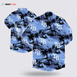 Official MLB Tampa Bay Rays Hawaiian Shirt - Perfect for Fans!