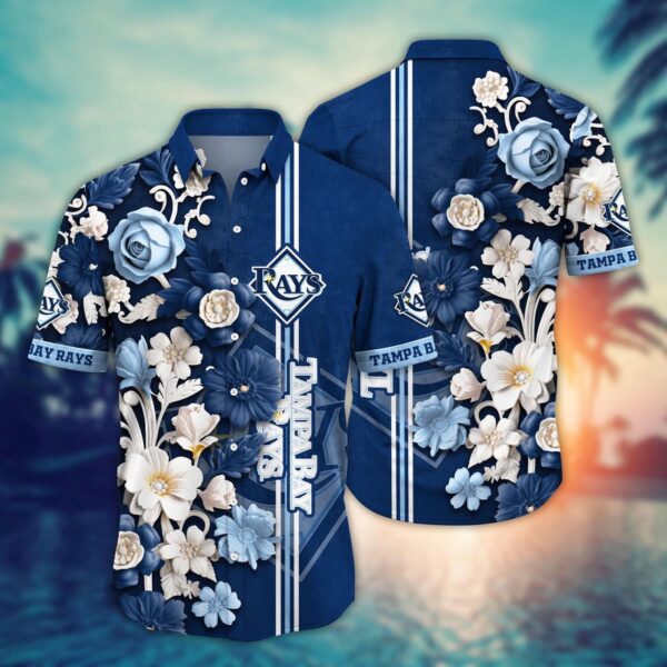 MLB Tampa Bay Rays Hawaiian Shirt: Luau League Looks for Sport Fans