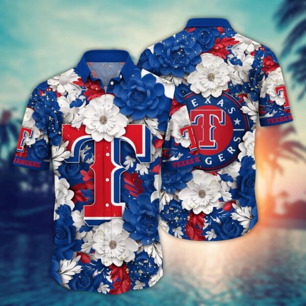 MLB Texas Rangers Hawaiian Shirt: Aloha Spirit for Sport Fans