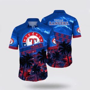 MLB Texas Rangers Hawaiian Shirt: Stylish Summer Gear for Fans