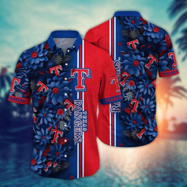 MLB Texas Rangers Hawaiian Shirt: Steal The Bases Steal The Show for Fans