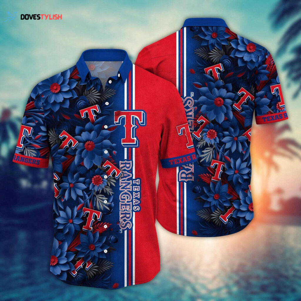 MLB Texas Rangers Hawaiian Shirt: Steal The Bases Steal The Show for Fans