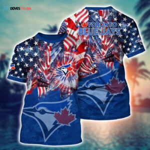 MLB Toronto Blue Jays Hawaiian Heatwave 3D T-Shirt - Official Fan Gear