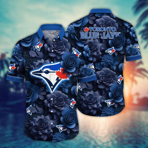 MLB Toronto Blue Jays Hawaiian Shirt: Fan-Favorite Flower Aloha Style!