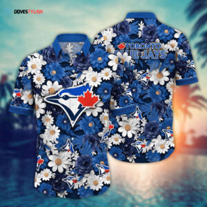 MLB Toronto Blue Jays Hawaiian Shirt: Floral Fusion Fashion For Fans
