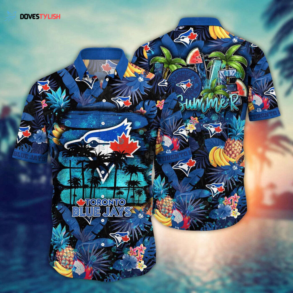 MLB Toronto Blue Jays Hawaiian Shirt – Perfect Style for Sports Fans MLB Toronto Blue Jays Hawaiian Shirt – Perfect Style for Sports Fans