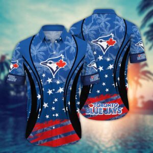 MLB Toronto Blue Jays Hawaiian Shirt: Vibrant Aloha for Cool Fans