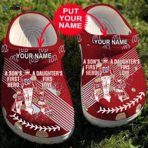 MLB Washington Nationals Clog-Shoes Crocband Clog For Fans