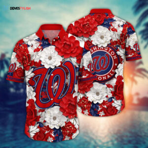 MLB Washington Nationals Hawaiian Shirt – Show Your Aloha Spirit at Every Base!