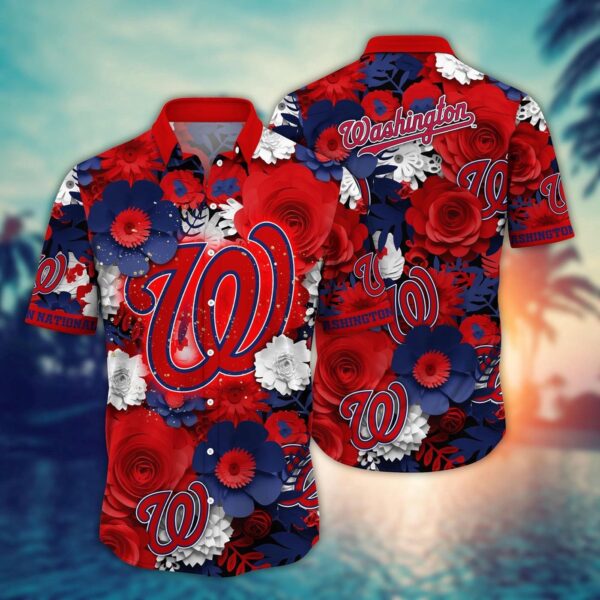 MLB Washington Nationals Hawaiian Shirt – Perfect for Sport Fans!