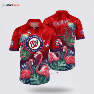 MLB Washington Nationals Hawaiian Shirt: Embrace Summer Style for Fans