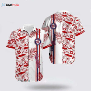 MLB Washington Nationals Hawaiian Shirt: Summer Style for Fans
