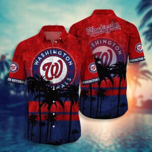 MLB Washington Nationals Hawaiian Shirt – Stylish Swing for Fans